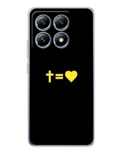 Чехол для Xiaomi 14T с картинкой «Сердце и Крест» Чехол для Xiaomi 14T с картинкой «Сердце и Крест»