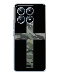 Чехол для Xiaomi 14T с картинкой «Милитари Крест» Чехол для Xiaomi 14T с картинкой «Милитари Крест»