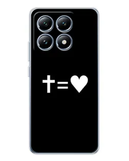 Чехол для Xiaomi 14T с картинкой «Крест и Сердце» Чехол для Xiaomi 14T с картинкой «Крест и Сердце»