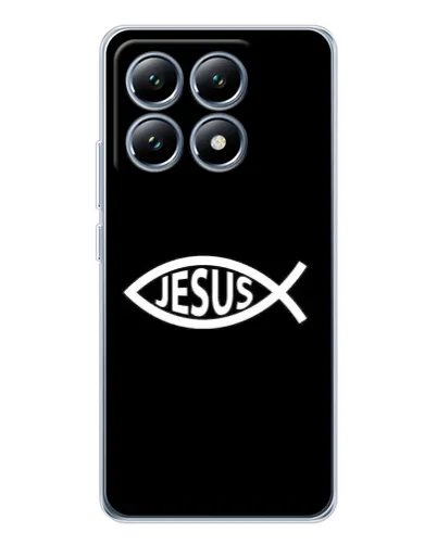 Чехол для Xiaomi 14T с картинкой «Классический Jesus»