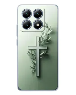 Чехол для Xiaomi 14T с картинкой «Оливковая ветвь» Чехол для Xiaomi 14T с картинкой «Оливковая ветвь»