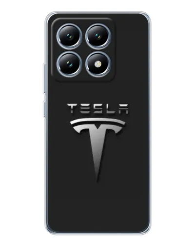 Чохол для Xiaomi 14T з картинкою «Сталевий логотип Tesla» Чохол для Xiaomi 14T з картинкою «Сталевий логотип Tesla»