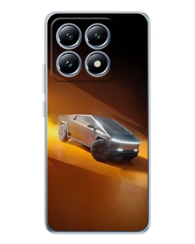 Чохол для Xiaomi 14T з картинкою «Cybertruck у пустелі» Чохол для Xiaomi 14T з картинкою «Cybertruck у пустелі»