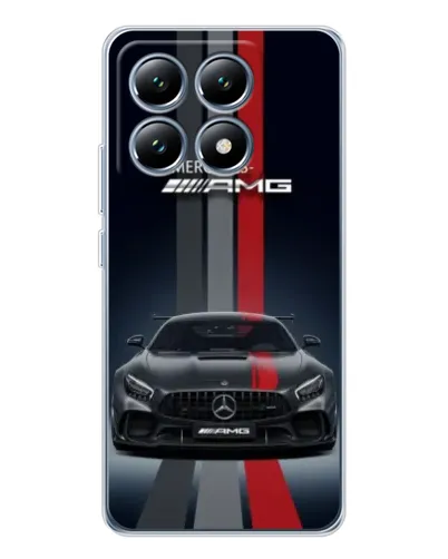 Чохол для Xiaomi 14T з картинкою «Mercedes — білий карбон» Чохол для Xiaomi 14T з картинкою «Mercedes — білий карбон»