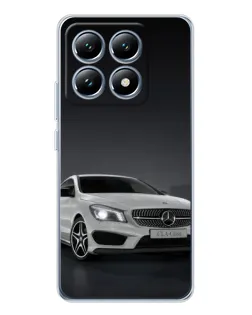 Чохол для Xiaomi 14T з картинкою «Mercedes AMG GT Silver»