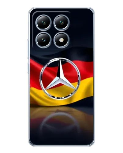 Чохол для Xiaomi 14T з картинкою «Mercedes — прапор Німеччини» Чохол для Xiaomi 14T з картинкою «Mercedes — прапор Німеччини»