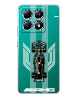 Чохол для Xiaomi 14T з картинкою «Mercedes AMG Petronas»