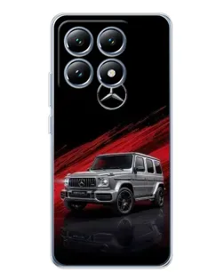 Чохол для Xiaomi 14T з картинкою «Mercedes G-Class червоний»