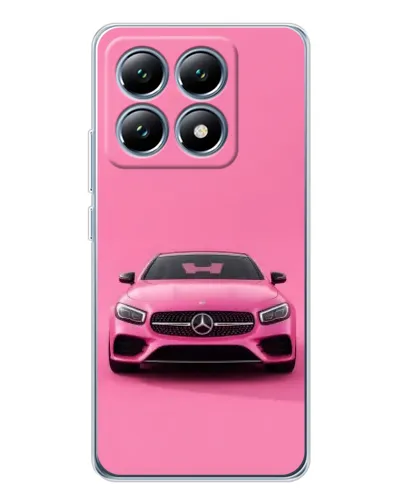 Чохол для Xiaomi 14T з картинкою «Рожевий Mercedes AMG» Чохол для Xiaomi 14T з картинкою «Рожевий Mercedes AMG»