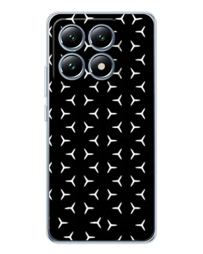 Чохол для Xiaomi 14T з картинкою «Mercedes паттерн зірок» Чохол для Xiaomi 14T з картинкою «Mercedes паттерн зірок»