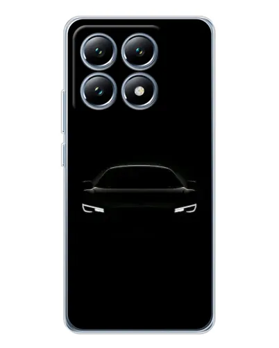 Чехол для Xiaomi 14T с картинкой «Взгляд Audi в темноте»