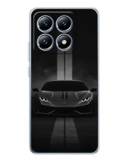 Чохол для Xiaomi 14T з картинкою «Lamborghini симетрія доріг»
