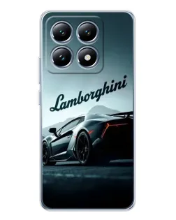 Чохол для Xiaomi 14T з картинкою «Класичний Lamborghini надпис»