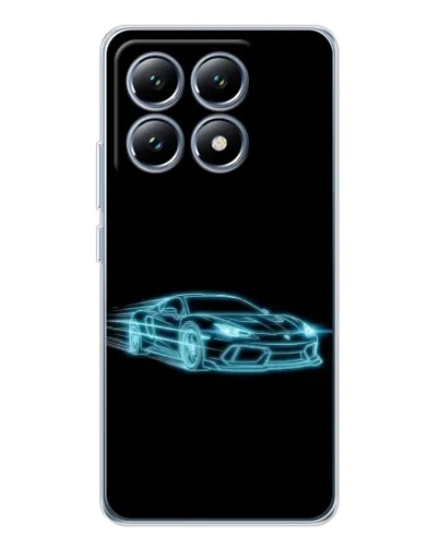Чохол для Xiaomi 14T з картинкою «Неоновий контур Lamborghini» Чохол для Xiaomi 14T з картинкою «Неоновий контур Lamborghini»