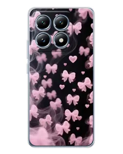 Чехол для Xiaomi 14T с картинкой «Неоновое кружево»