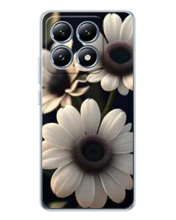 Чехол для Xiaomi 14T с картинкой «Белые маргаритки макро» Чехол для Xiaomi 14T с картинкой «Белые маргаритки макро»