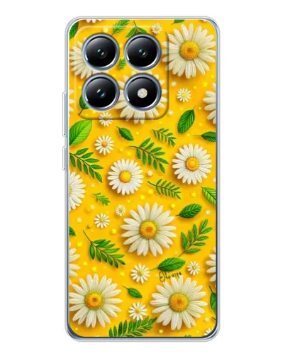 Чехол для Xiaomi 14T с картинкой «Ромашковое солнце»
