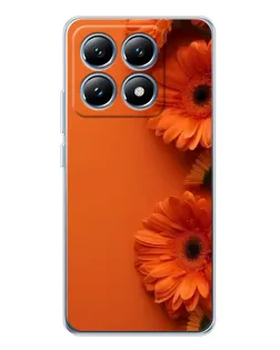 Чехол для Xiaomi 14T с картинкой «Оранжевые герберы» Чехол для Xiaomi 14T с картинкой «Оранжевые герберы»