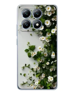Чехол для Xiaomi 14T с картинкой «Ветка мелких белых цветов» Чехол для Xiaomi 14T с картинкой «Ветка мелких белых цветов»