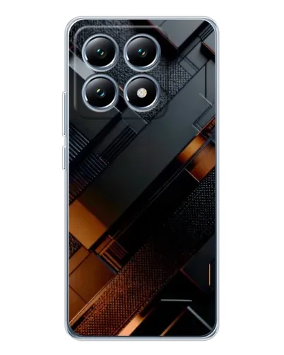 Чохол для Xiaomi 14T з картинкою «Чорні геометричні блоки» Чохол для Xiaomi 14T з картинкою «Чорні геометричні блоки»