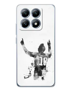 Чохол для Xiaomi 14T з картинкою «Messi ART»