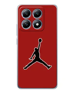 Чохол для Xiaomi 15 Pro з картинкою «Jordan Red Back»