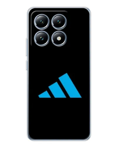 Чехол для Xiaomi 15 Pro с картинкой «Adidas Cyan Logo»