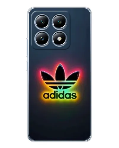 Чехол для Xiaomi 15 Pro с картинкой «Неоновый Adidas»