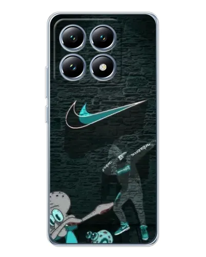 Чехол для Xiaomi 15 Pro с картинкой «Спортивный арт Nike»