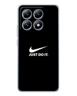 Чехол для Xiaomi 15 Pro с картинкой «Минимализм от Nike»