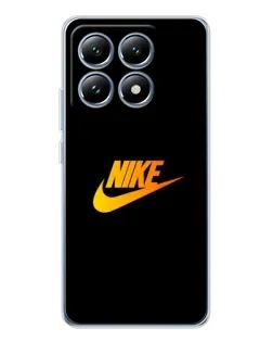 Чохол для Xiaomi 15 Pro з картинкою «Золотий логотип Nike»