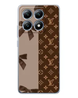 Чехол для Xiaomi 15 Pro с картинкой «Louis Vuitton — банты»