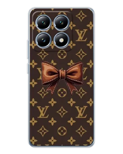 Чехол для Xiaomi 15 Pro с картинкой «LV с бантом»
