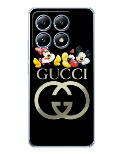 Чехол для Xiaomi 15 Pro с картинкой «Gucci — герои Disney»