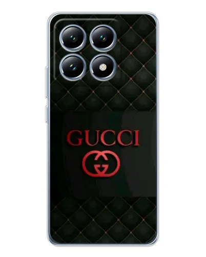 Чехол для Xiaomi 15 Pro с картинкой «Gucci — стеганый черный»