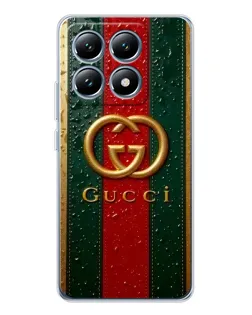 Чохол для Xiaomi 15 Pro з картинкою «Gucci — фірмова смуга та золото» Чохол для Xiaomi 15 Pro з картинкою «Gucci — фірмова смуга та золото»
