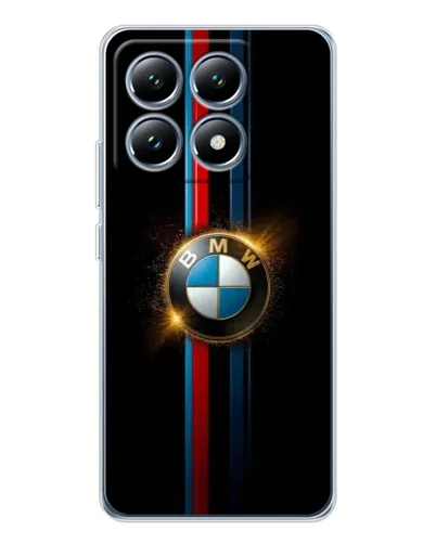Чехол для Xiaomi 15 Pro с картинкой «BMW M-Power неон»
