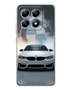 Чохол для Xiaomi 15 Pro з картинкою «BMW в білому диму»