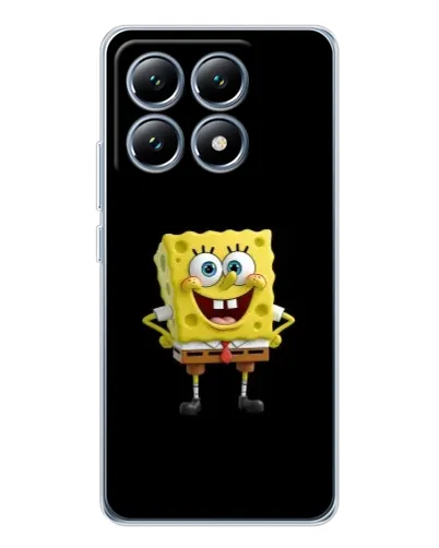 Чехол для Xiaomi 15 Pro с картинкой «Классический Губка Боб»