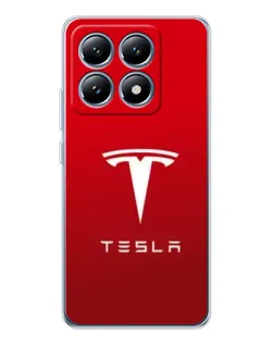 Чехол для Xiaomi 15 Pro с картинкой «Tesla Red Classic»
