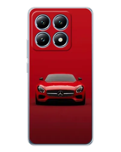 Чехол для Xiaomi 15 Pro с картинкой «Красный Mercedes AMG» Чехол для Xiaomi 15 Pro с картинкой «Красный Mercedes AMG»