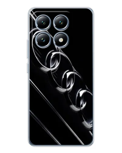 Чехол для Xiaomi 15 Pro с картинкой «Audi — абстрактные кольца»