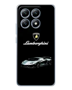 Чехол для Xiaomi 15 Pro с картинкой «Логотип Lamborghini классика»