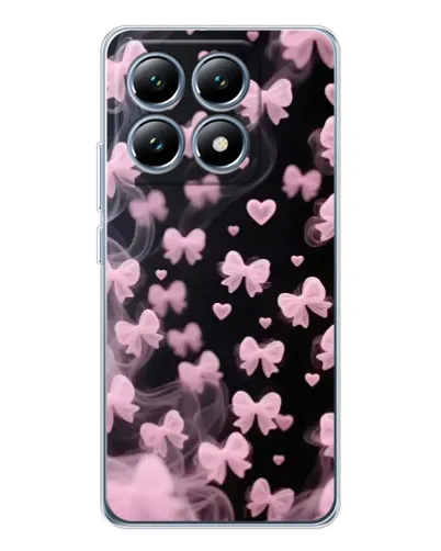Чехол для Xiaomi 15 Pro с картинкой «Неоновое кружево»