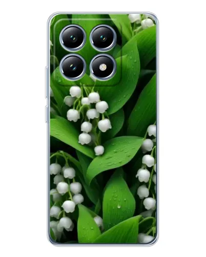 Чехол для Xiaomi 15 Pro с картинкой «Ландыши в зелени»