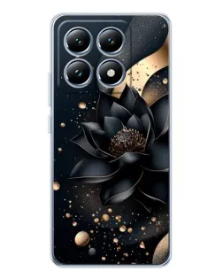 Чехол для Xiaomi 15 Pro с картинкой «Черный лотос»