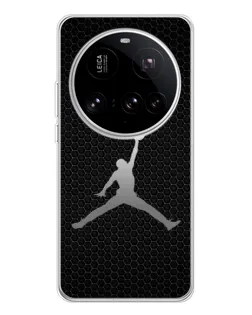 Чехол для Xiaomi 15 Ultra с картинкой «Jordan Dark Carbon»
