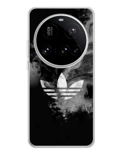 Чохол для Xiaomi 15 Ultra з картинкою «Абстрактний дим Adidas»