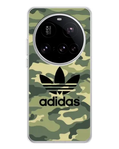 Чохол для Xiaomi 15 Ultra з картинкою «Мілітарі стиль Adidas»