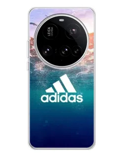 Чохол для Xiaomi 15 Ultra з картинкою «Океанська глибина адідас»